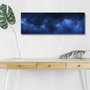 Wallity Cuadro Decorativo en Lienzo Iluminado con LEDs 30 x 90 cm
